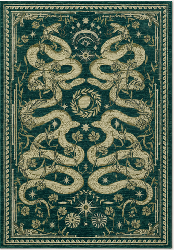 Tapis salon animalier – Éclipse