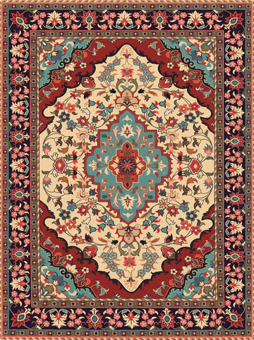 Tapis salon vintage – Odile