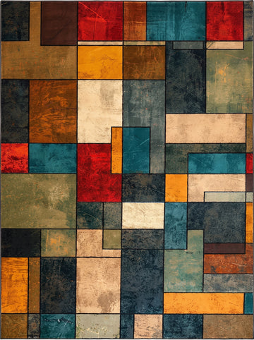 Tapis salon abstrait – Fiona