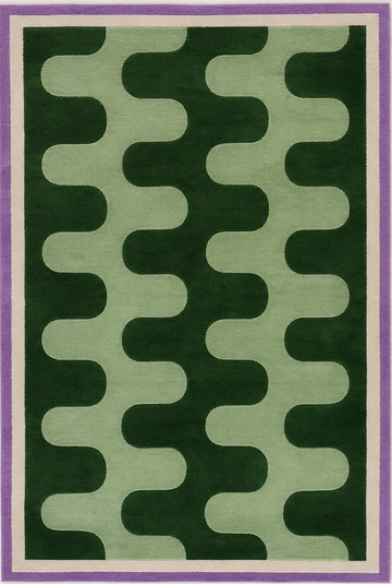 Tapis salon moderne – Verde