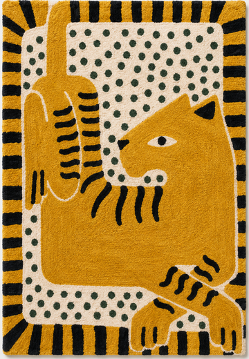 Tapis salon animalier – Matis