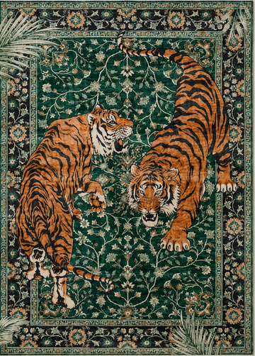 Tapis salon animalier – Sherkan