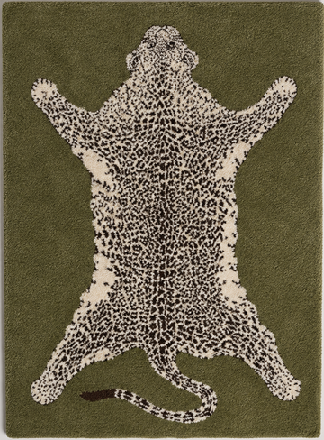 Tapis salon animalier – Léopard