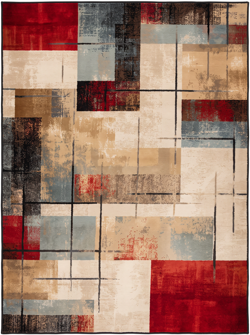 Tapis salon abstrait – Nina