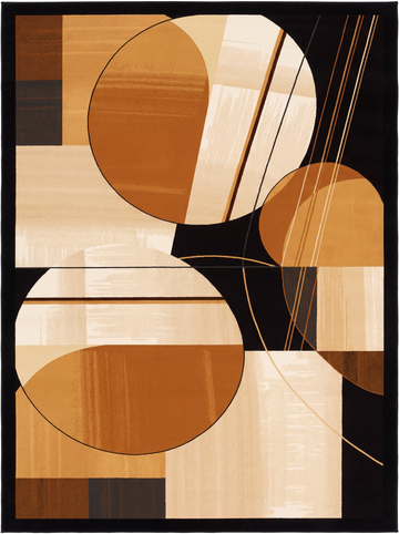 Tapis salon abstrait – Hana