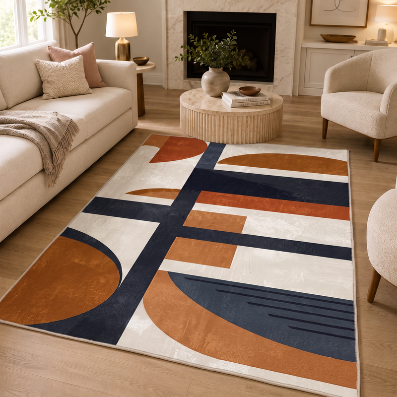 Tapis salon abstrait – Carmen