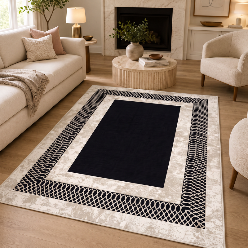 Tapis salon art déco – Mérine