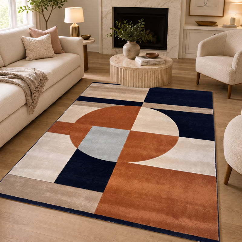 Tapis salon abstrait – Hélia