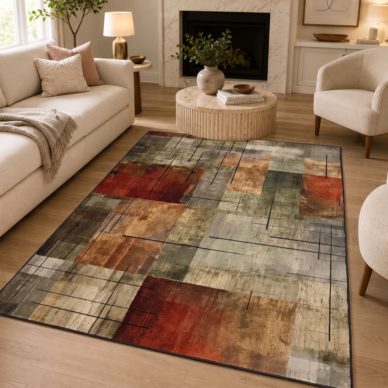 Tapis salon abstrait – Danaé