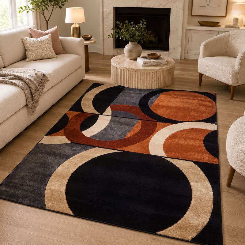 Tapis salon abstrait – Meriem