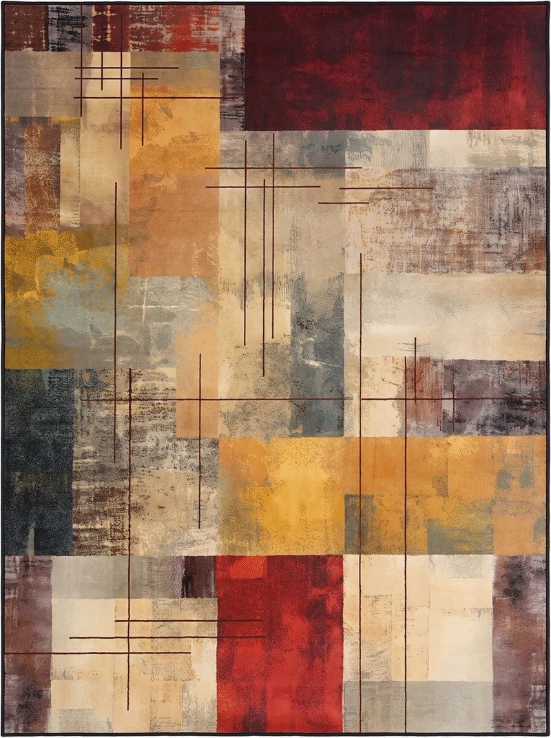 Tapis salon abstrait – Yara