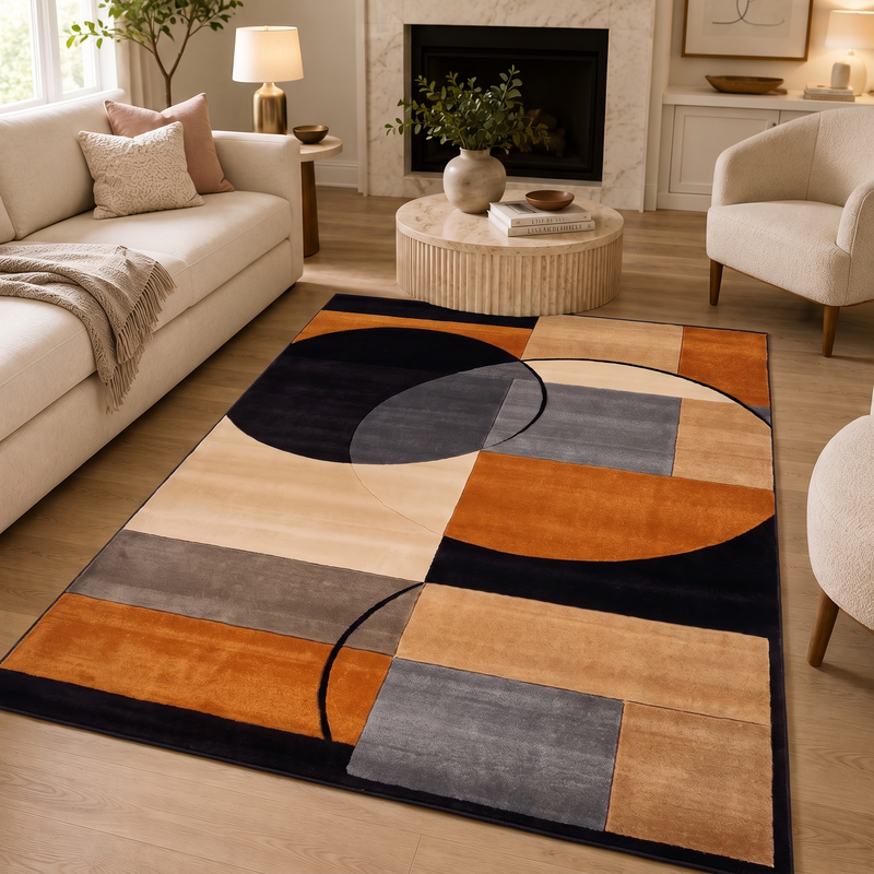 Tapis salon abstrait – Victoire