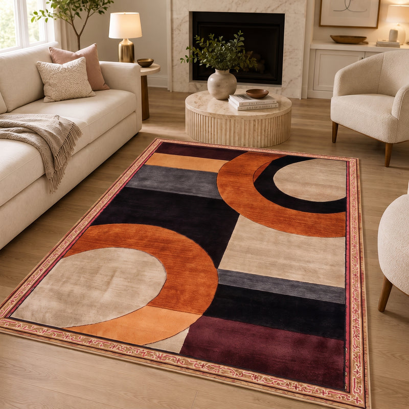 Tapis salon abstrait – Daphné