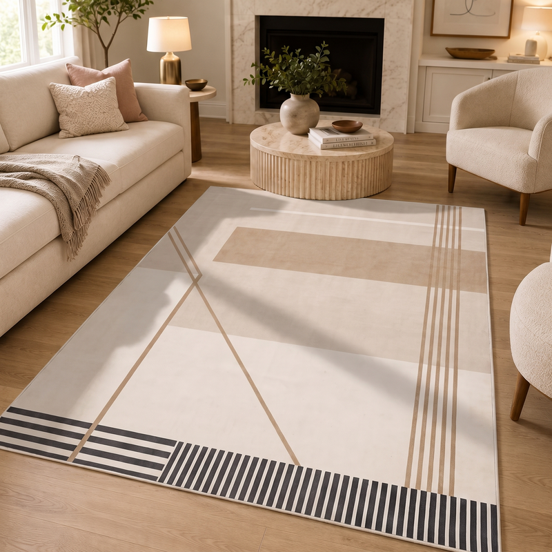 Tapis salon scandinave – Ambrine