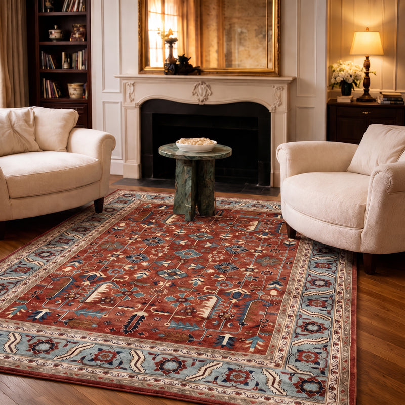 Tapis salon classique – Camélia