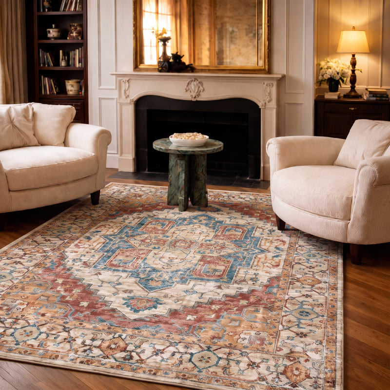 Tapis salon bohème – Ingrid